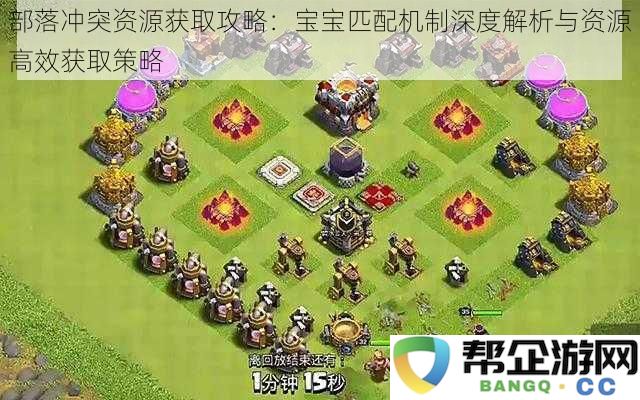 部落冲突资源获取攻略:宝宝匹配机制深度解析与资源高效获取策略