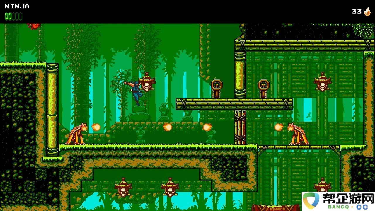 满分致敬之作,《信使TheMessenger》的忍者行动艺术之美