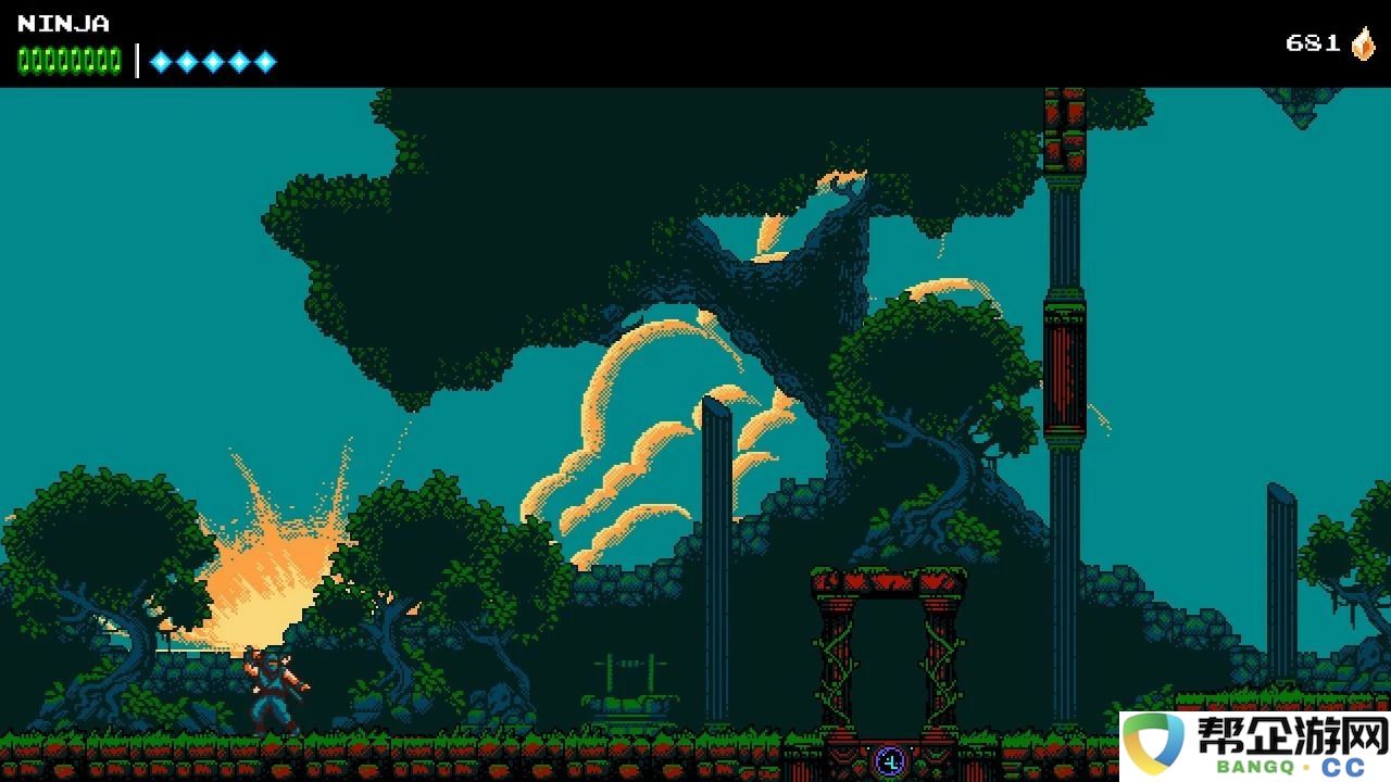满分致敬之作,《信使TheMessenger》的忍者行动艺术之美