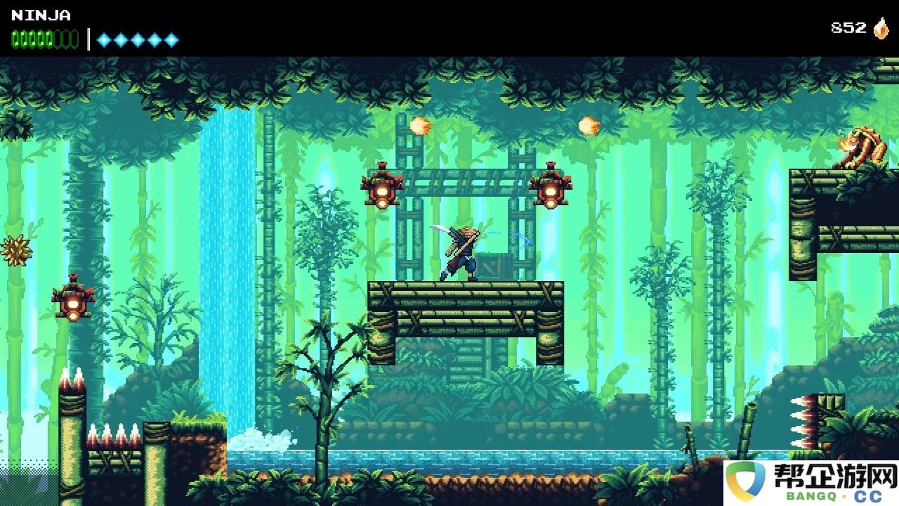 满分致敬之作,《信使TheMessenger》的忍者行动艺术之美