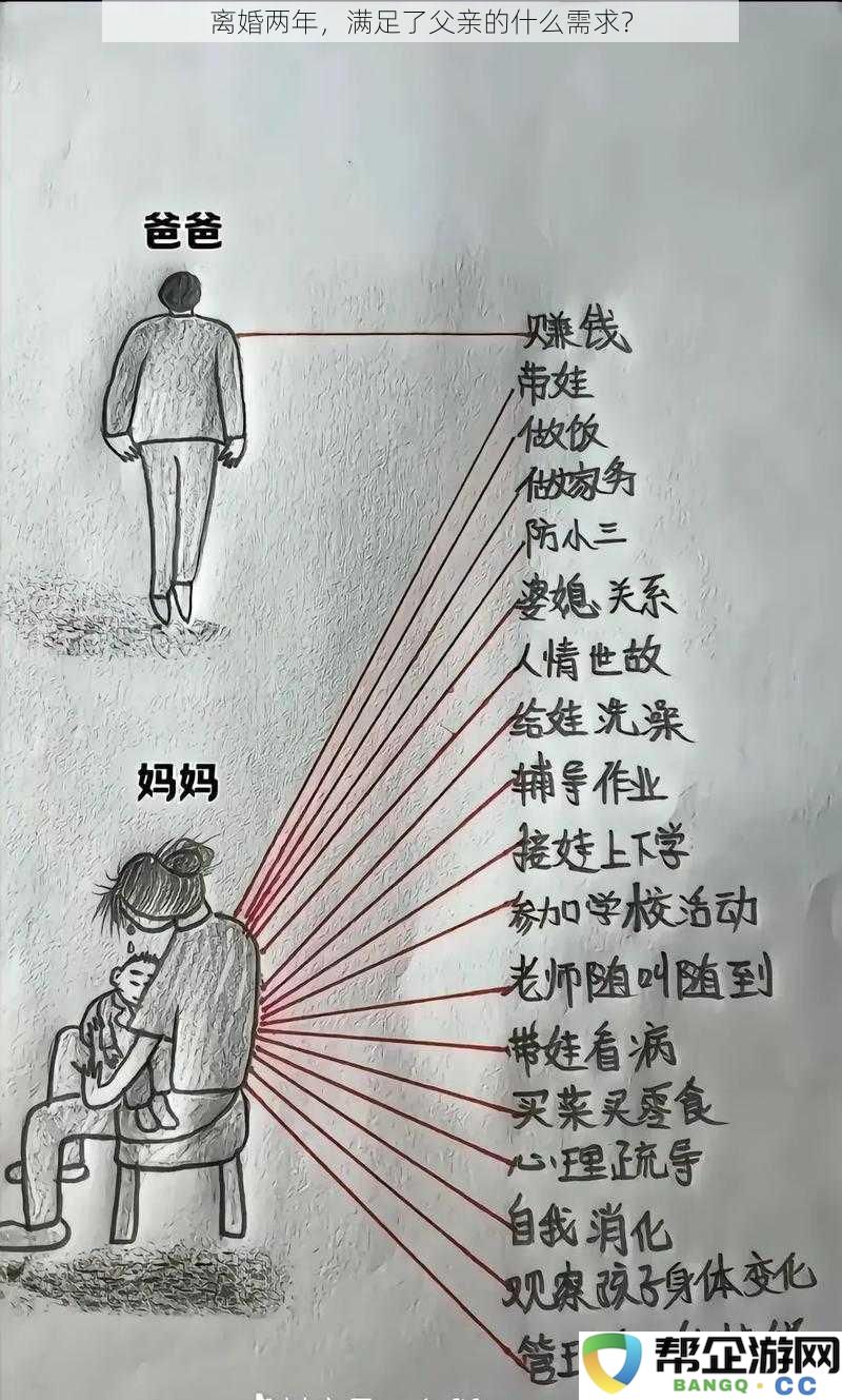 离婚两年后,如何满足了父亲内心深处的某种需求?