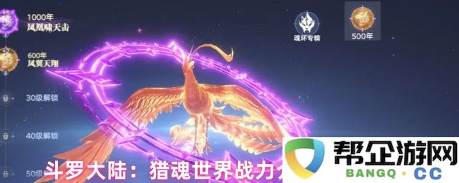 斗罗大陆：深入解析猎魂世界的战力构成及全面提升攻略