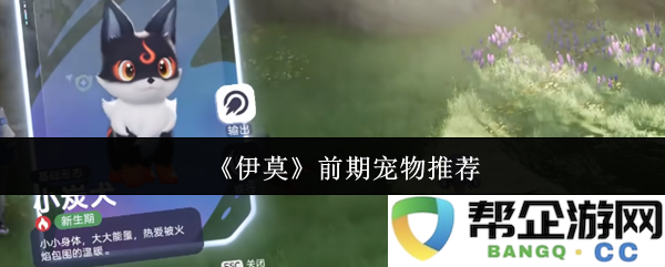 《伊莫》前期最佳宠物选择推荐与技巧分享，助你轻松度过早期游戏阶段