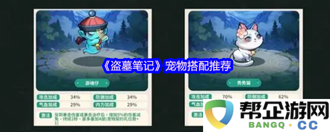 《盗墓笔记》中的最佳宠物组合推荐，助你轻松探险与寻宝