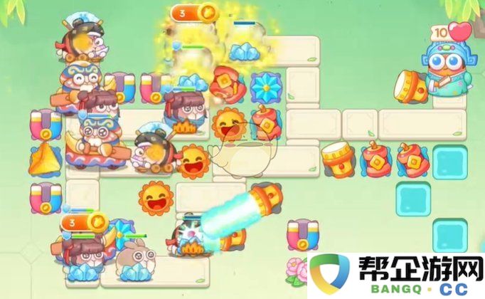 《保卫萝卜4》梁波波与祝秋秋第67关全新通关技巧与策略分享