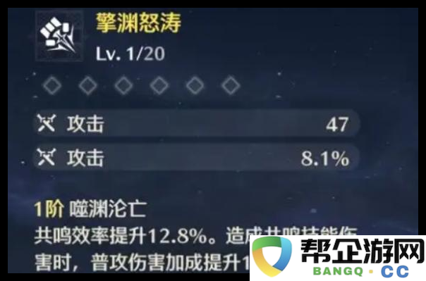 《鸣潮》游戏中洛可可武器的选择与搭配策略详解