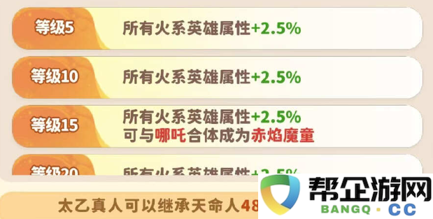 《魔宠降临》赤焰魔童技能及合成路径