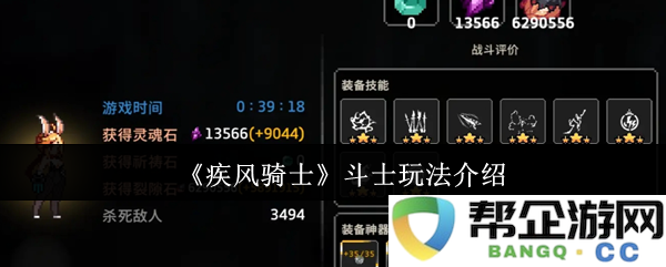 《疾风骑士》中的斗士角色玩法全面解析和技巧分享