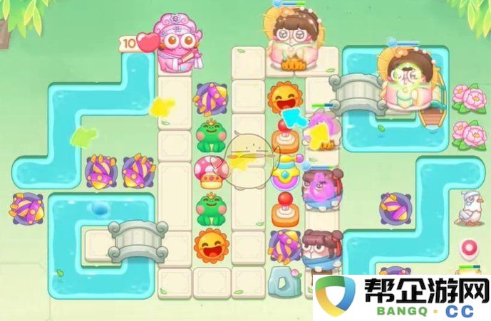 《保卫萝卜4》梁波波与祝秋秋第64关通关技巧详细解析