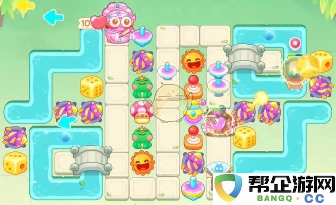 《保卫萝卜4》梁波波与祝秋秋第64关通关技巧详细解析