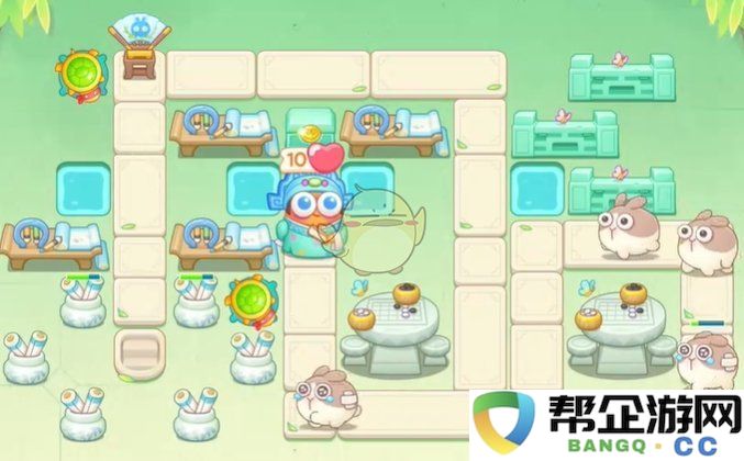 《保卫萝卜4》第69关梁波波与祝秋秋的通关技巧分享与攻略