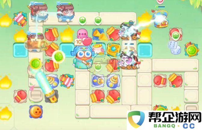 《保卫萝卜4》第69关梁波波与祝秋秋的通关技巧分享与攻略