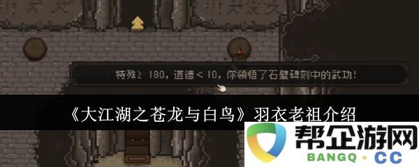 《大江湖之苍龙与白鸟》中羽衣老祖角色深度解析与背景介绍