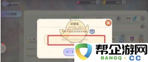 《梦想乐园》理想店铺名称的优化改进策略