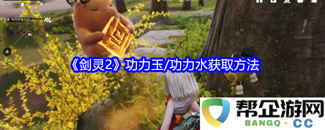 《剑灵2》功力玉和功力水的获取方式详细解析与技巧分享