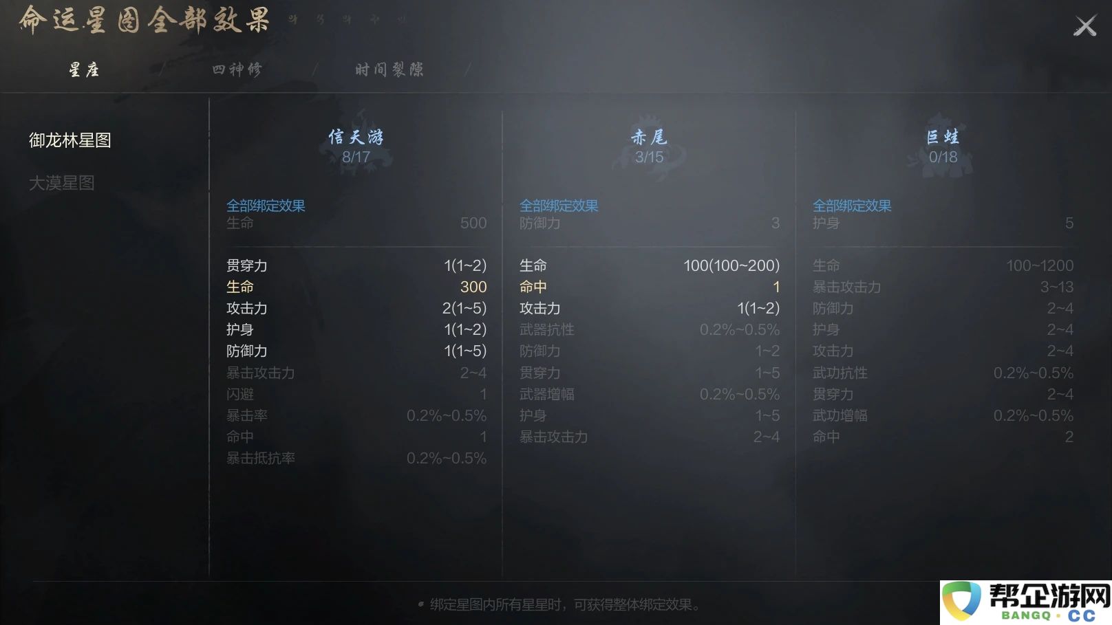 《剑灵2》命运星图详细解析与玩法介绍