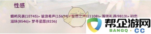 《无限暖暖》顶级属性套装全面解析与推荐